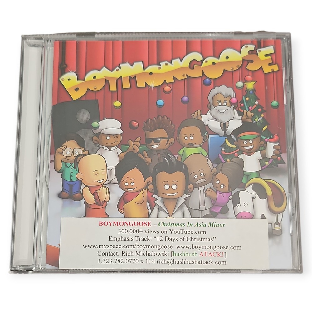 BOYMONGOOSE – Christmas in Asia‎ Minor [Promotional CD]